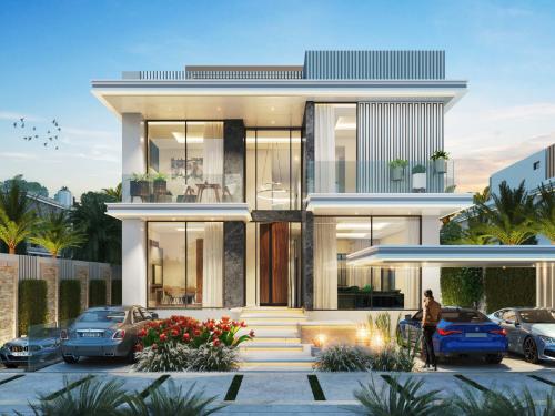 فلل وتاون هاوس فاخرة في جزر دبي لاند .. عوائد استثمارية مرتفعة و إقامة ذهبية في دبي